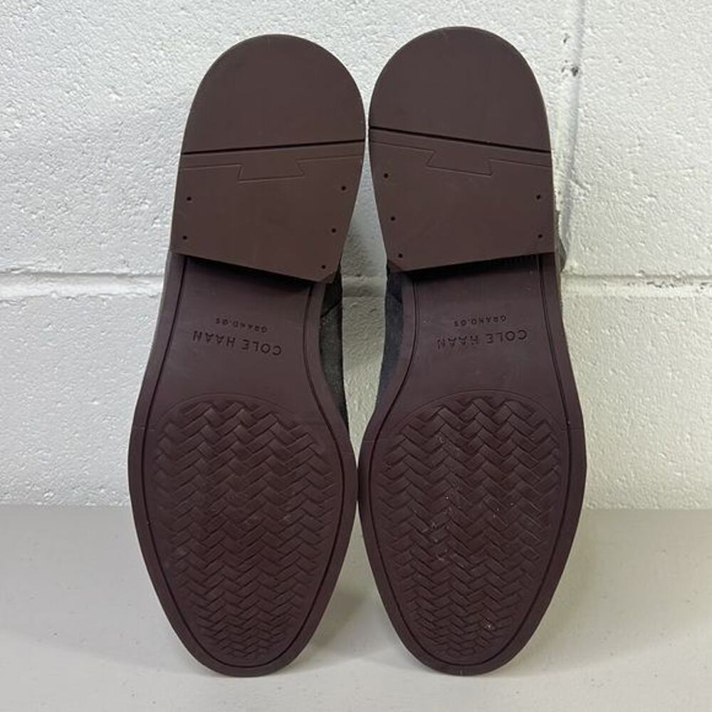 NWT Cole Haan River Round Toe Chelsea Womens Sz 10.5B Boots W26415 suede leather - Picture 6 of 6